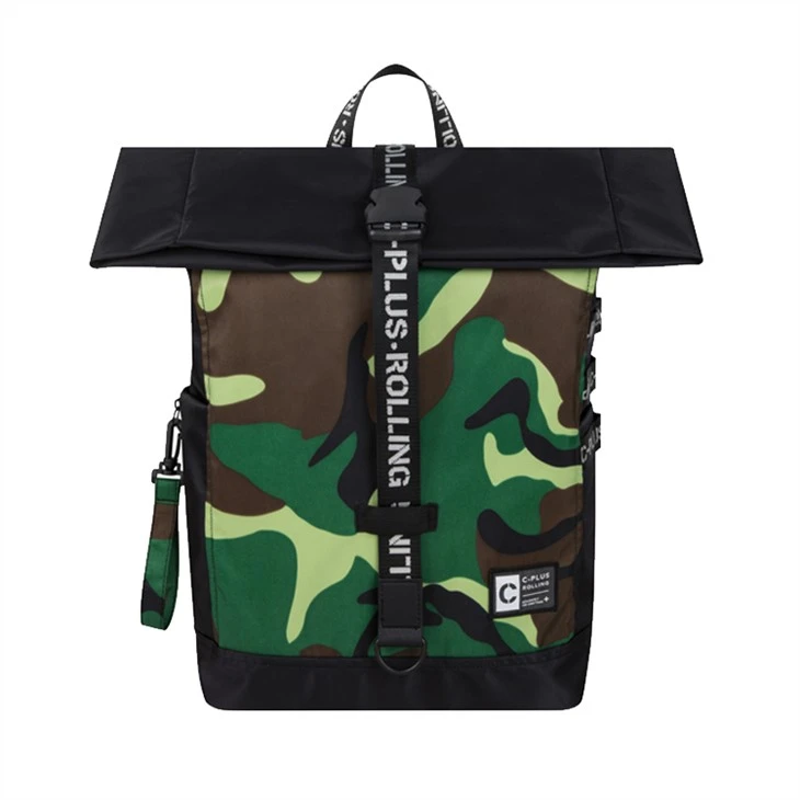 FASHION SPORTS BAG-camoflage green