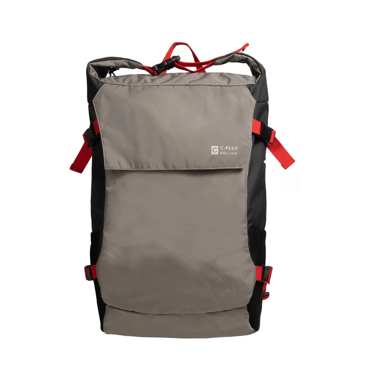 backpack for carrying tools-gray front backpack for carrying tools-gray front
